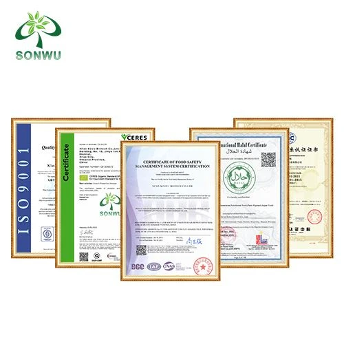 Relistase Powder certificate