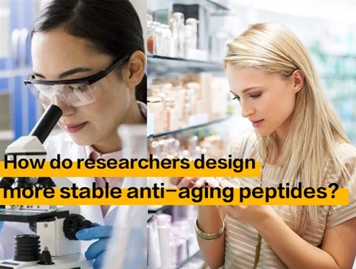 Cum proiectează cercetătorii peptide mai stabile anti-îmbătrânire