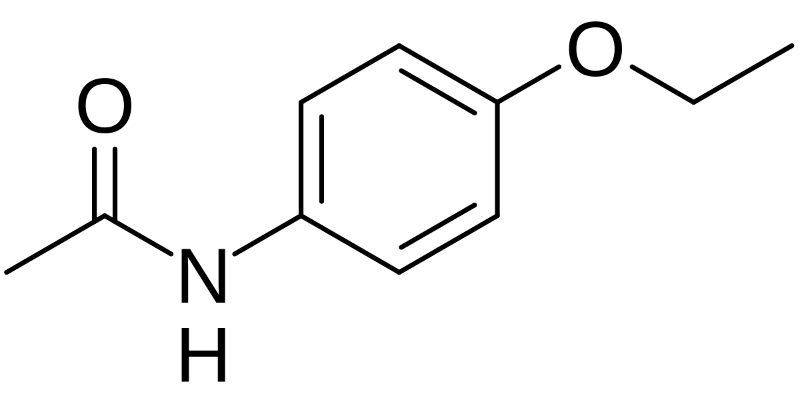 Phenacetinskeletalsvg Phenacetinskeletalsvg